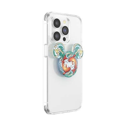 PopSockets Adhesive Phone Grip, Holder- Mickey Koi - color: Mickey Koi, style: Adhesive