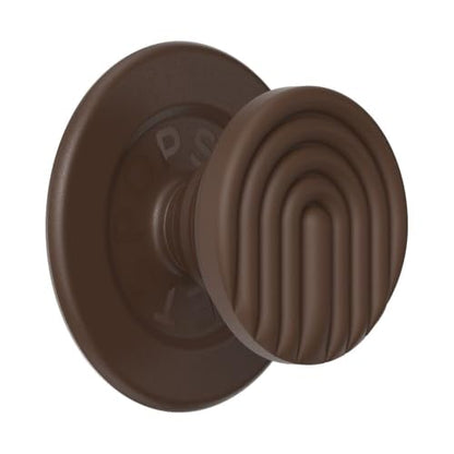 PopSockets Phone Grip for MagSafe, Magnetic Holder- Curves Cocoa - color: Curves Cocoa