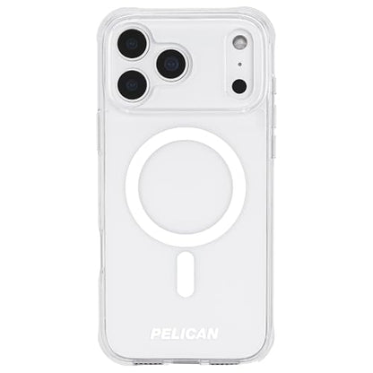 Pelican Ranger iPhone 17 Pro Max Case - MagSafe Phone Case - Clear | Rugged Magnetic Phone Case w/14ft Military-Grade Drop Protection - Anti-Scratch, Heavy Duty Phone Cover for iPhone 17 Pro Max - color: Clear - Pro Max, style: iPhone 17 Pro Max