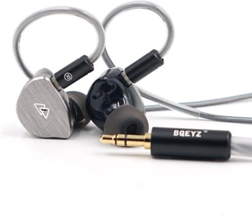 BQEYZ BQ10 12mm Dynamic Wired Earphones, 3.5mm in-Ear Monitor IEM - size: 3.5mm without Mic