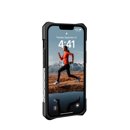 URBAN ARMOR GEAR UAG Designed for iPhone 14 Case Clear Translucent Ice 6.1" Plasma Lightweight Slim Shockproof Transparent Protective Cover Compatible with Wireless Charging - color: Plasma - Ice