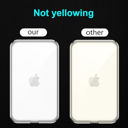 for iPhone Air MagSafe Battery Case,Ultra Thin Slim Silicone Case for 17 Air Battery Pack,Cratch-Resistant,Shockproof- Clear