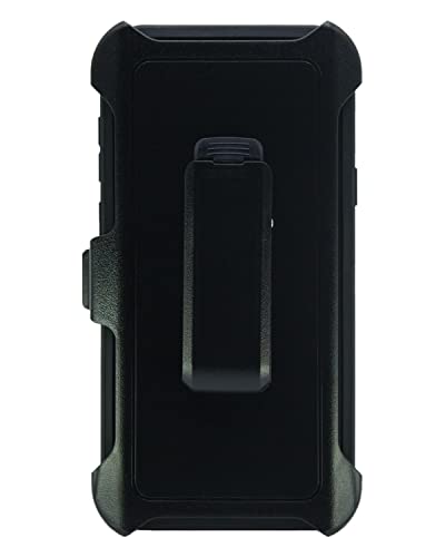 Case for Galaxy S9 Plus (6.2") Heavy Duty Full Body Military Grade Drop Protection Carrying Cover Holder | Holster for Men Belt with Clip Stand – Black/Black - color: Black / Black