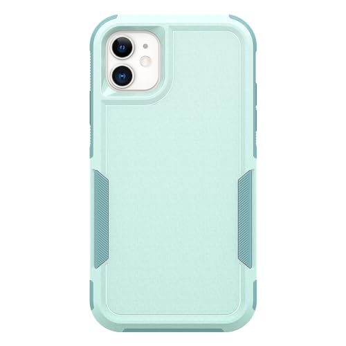 for iPhone 11 Case: Dual Layer Protective Heavy Duty Cell Phone Case Shockproof Rugged Bumper Tough with Screen Protector - 16ft Military Grade Drop Tested for Appple iPhone 11 (6.1 inch), Green - color: Mint Green (PC) + Mint Green (TPU)
