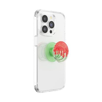 PopSockets Adhesive Phone Grip, Holder- Strawberry Drip - color: Strawberry Drip