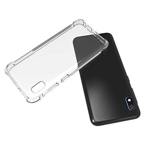 for Samsung Galaxy A10e Case, Soft TPU Crystal Transparent Slim Anti Slip Full-Body Protective Phone Case Cover for Samsung Galaxy A10e (Clear Anti-Shock TPU)