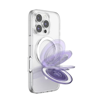 PopSockets Kick-Out Grip for MagSafe, Kickstand- Dusty Purple - color: Dusty Purple, style: MagSafe Kick-Out