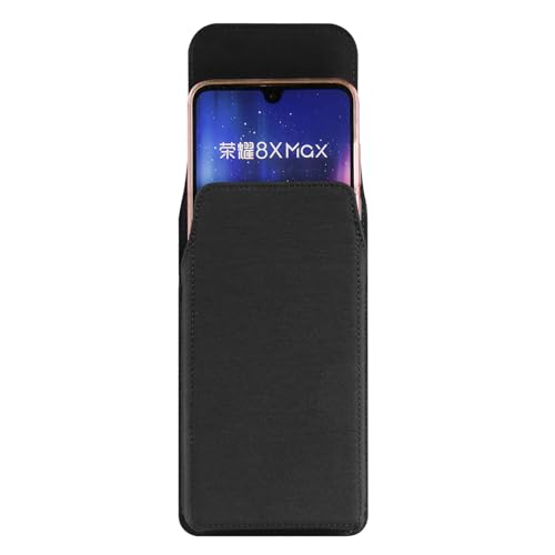 Nylon Cell Phone Holster Belt Clip Case Pouch Holder for Motorola Moto G Power 5G 2025 2024 G Play 2023 G Stylus 5G 2022 2021 G Pure One 5G Galaxy S21 Ultra A14 A05 A06 A13 A23 (Fits Protective Cover)