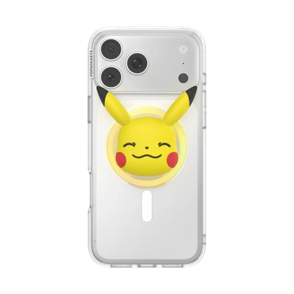 PopSockets Phone Grip for MagSafe, Magnetic Holder- Pikachu - color: Pikachu, style: MagSafe