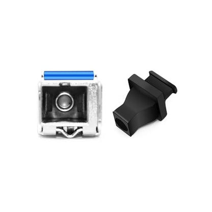 SFP Dust Cover Cap, Suitable for Simplex SC BIDI,SFP SC Optical Module Port Cover Dust, Black Silicone 50/Pack - size: For 50pcs, style: For Simplex SC BIDI,SFP SC