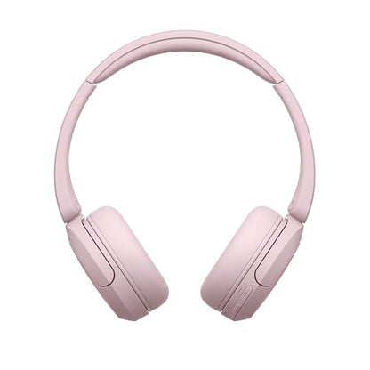 Sony WH-CH520 Wireless On-Ear Bluetooth Headphones with Microphone, Pink - color: Pink