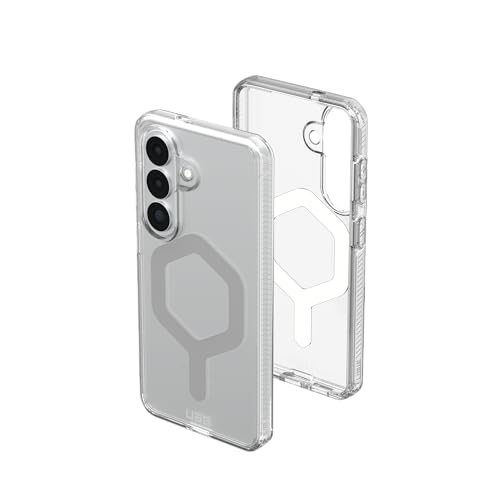 URBAN ARMOR GEAR UAG for Samsung Galaxy S26 Case 6.3" Plyo - Magnetic Charging Compatible Anti-Yellowing Transparent Rugged Military Drop Tested Protective Cover, Ice/Silver - color: Plyo - Ice/Silver