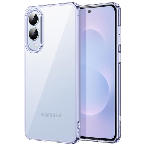 JETech Case for Samsung Galaxy S25 Edge, Non-Yellowing Slim Minimalist Shockproof Bumper Protective Phone Cover, Anti-Scratch Hard PC Back (Icyblue) - color: Icyblue, size: Galaxy S25 Edge