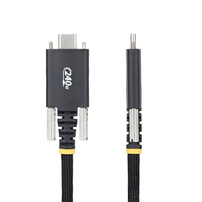 StarTech 10ft/3m USB-C to USB-C Screw Locking Cable (S2CEPR3M-USBSL-CABLE) - size: 10 ft