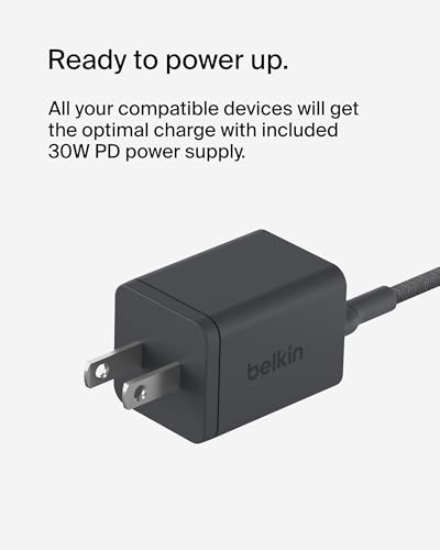 Belkin MagSafe 15W 2 in 1 Wireless Charging Dock, Fast Charger - color: Black, style: Gen 1