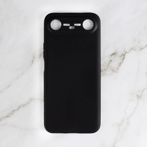 Protective Case for Tecno Pova Slim 5G - Black | 6.78" Slim Shockproof Bumper Back Cover Anti-Scratch Flexible TPU Shell, Grip-Friendly - color: Black