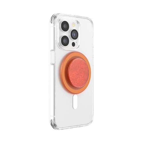 PopSockets Phone Grip for MagSafe, Magnetic Holder- Topo - color: Alum Topo, style: MagSafe