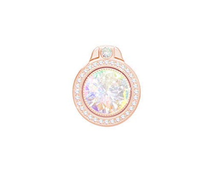 Glitter Bling Bling Phone Ring Holder, Sparkle Phone Ring Artificial Diamond Stand, Rhinestone Cell Phone Finger Ring for Phones,Pad(Rose Gold) - color: Rose Glod