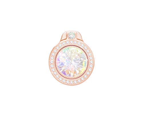 Glitter Bling Bling Phone Ring Holder, Sparkle Phone Ring Artificial Diamond Stand, Rhinestone Cell Phone Finger Ring for Phones,Pad(Rose Gold) - color: Rose Glod