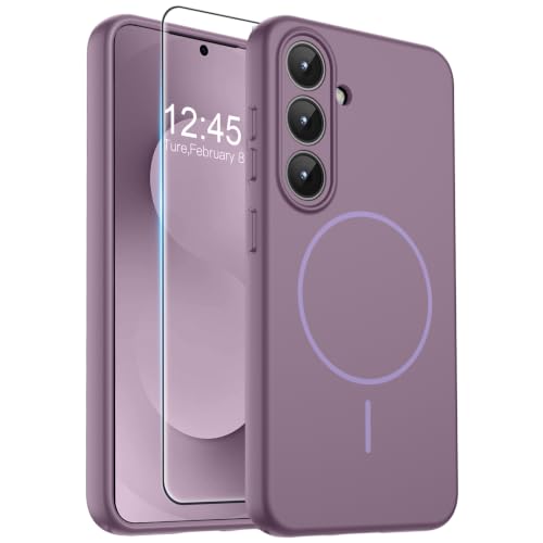 zapica Magnetic for Samsung Galaxy S26 FE Case/S25 FE Case, Purple - color: Purple, size: Samsung Galaxy S26 FE/S25 FE 6.7''