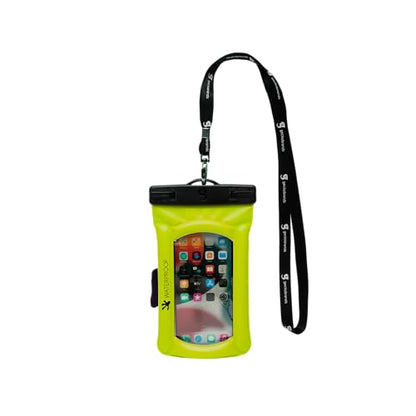 geckobrands Float Phone Dry Bag with Arm Band - Floating Watertight Dry Bag Phone Pouch, Fits Most iPhone and Samsung Galaxy Models Green - color: Green