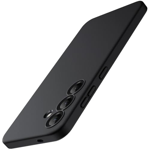 JETech Slim Case for Samsung Galaxy S25 Plus, Black | Camera Lens Protection, Soft TPU Design, Matte Finish, Shockproof Protection - color: Black, size: Galaxy S25 Plus