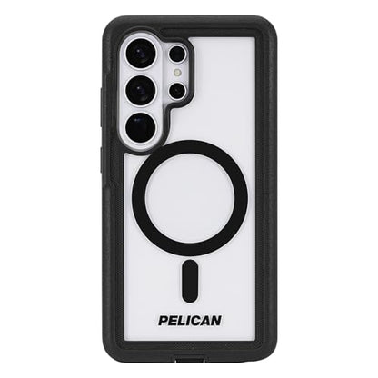 Pelican Voyager Samsung Galaxy S26 Ultra Case-Rugged Phone Case-Black/Clear | Magnetic & Wireless Charging Case with 24ft Military-Grade Drop Protection & Belt Clip Holster for Samsung Galaxy S26 Ultra - color: Voyager Black/Clear, size: Samsung Galaxy S2