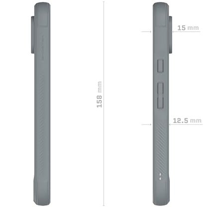 Ghostek Covert Pixel 8a Clear Case with Shockproof Drop Protection Premium Protective Wireless Charging Compatible Phone Cover Designed for 2024 Google Pixel 8a (6.1") (Gray) - color: Gray [Limited Edition], size: Pixel 8a