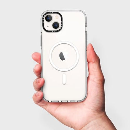 CASETiFY for iPhone 15 Case - Impact Clear Compatible with MagSafe | Not Yellowing | 6.6 ft. 3X Military Grade Drop Protection | MY SUCCULENT GARDEN | Clear - color: MY SUCCULENT GARDEN, size: Iphone 15 (6.1")