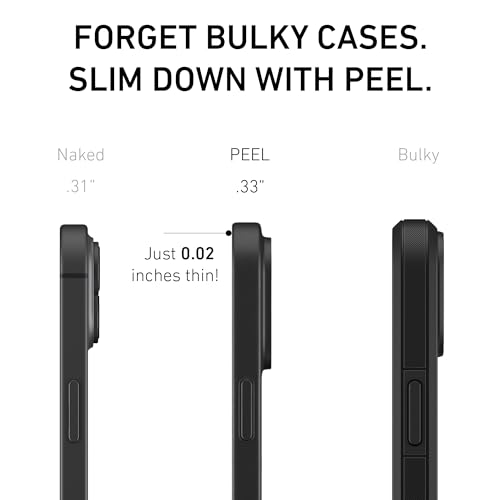 PEEL Super Thin Case for iPhone 16 (Midnight Green) - color: Midnight Green, size: Super Thin