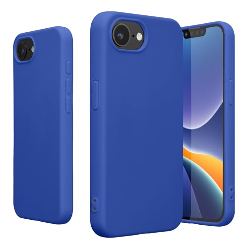 kwmobile Case Compatible with Apple iPhone 17e / iPhone 16e Case - Soft Slim Protective TPU Silicone Cover - Baltic Blue - color: Baltic Blue