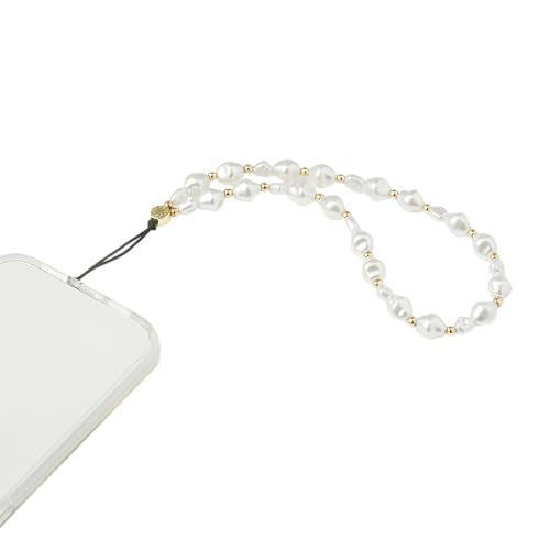 PopSockets Wristlet Phone Strap, Wrist Strap for Phone, Device Holder, Cute PopSockets - Pearlescent - color: Pearlescent