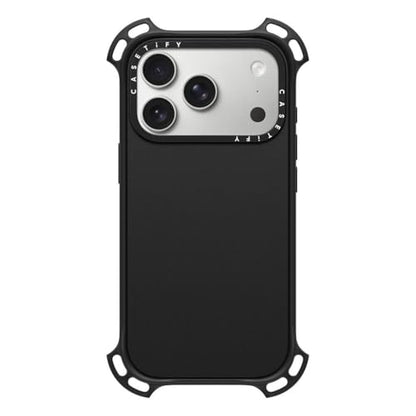 CASETiFY for iPhone 17 Pro Case - Bounce Compatible with MagSafe | Shockproof | 21.3 ft. 7X Military Grade Drop Protection | Matte Black - color: Matte Black, size: Iphone 17 Pro (6.3")