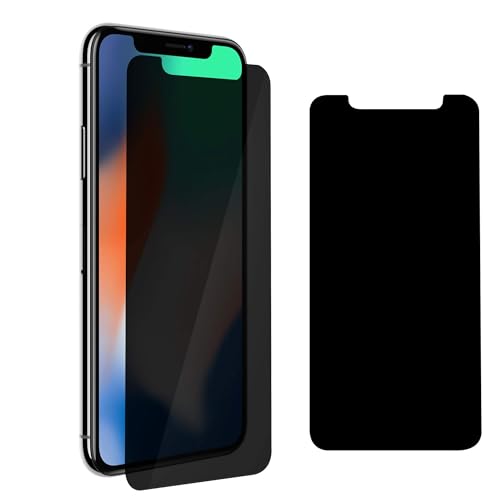 Iphone Privacy Screen Protector Compatible with Pro/X/XS Anti Spy Tempered Glass 28” Keep onlookers Away from Your Personal Information with Our 1 Pack Privacy Screen Protector 5.8 inch