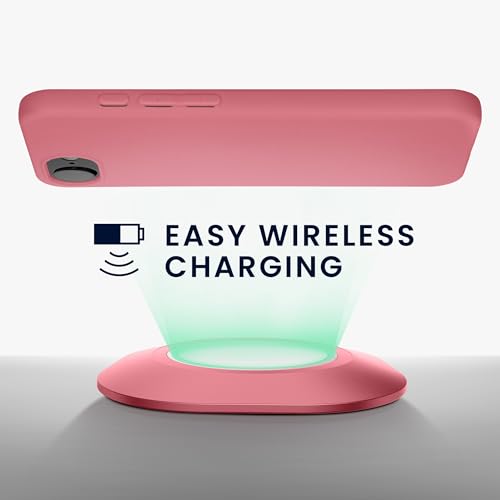 kwmobile Case Compatible with Apple iPhone 17e / iPhone 16e Case - Soft Slim Protective TPU Silicone Cover - Dark Rose - color: Dark Rose