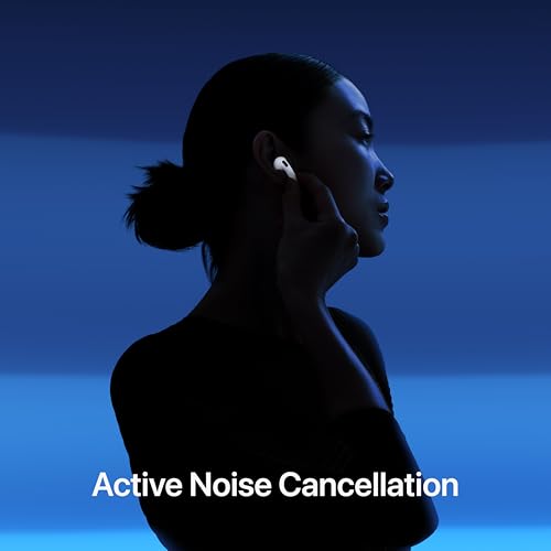 Apple AirPods 4 Wireless Earbuds with Active Noise Cancellation - style: With Active Noise Cancellation