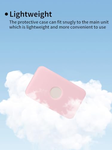 Compatible with Apple iPhone Air MagSafe Battery,UYRUREL Premium Silicone Shockproof Protection Ultra-Thin Design, Comfortable and Skin-Friendly,Pink. - color: Pink
