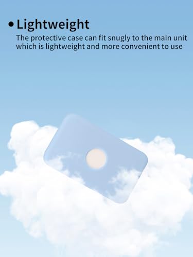 Compatible with Apple iPhone Air MagSafe Battery,UYRUREL Premium Silicone Shockproof Protection Ultra-Thin Design, Comfortable and Skin-Friendly,SkyBlue. - color: SkyBlue
