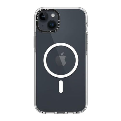 CASETiFY for iPhone 14 Plus Case - Impact Clear Compatible with MagSafe | Not Yellowing | 6.6 ft. 3X Military Grade Drop Protection | Clear - color: Clear, size: Iphone 14 Plus (6.7")