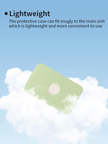 Compatible with Apple iPhone Air MagSafe Battery,UYRUREL Premium Silicone Shockproof Protection Ultra-Thin Design, Comfortable and Skin-Friendly,Matcha Green. - color: Matcha Green