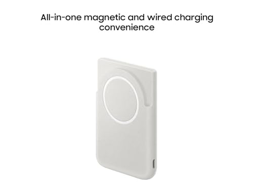 Samsung Galaxy Magnetic Wireless 5,000mAh Battery Pack - color: Gray, style: Magnet Battery Pack