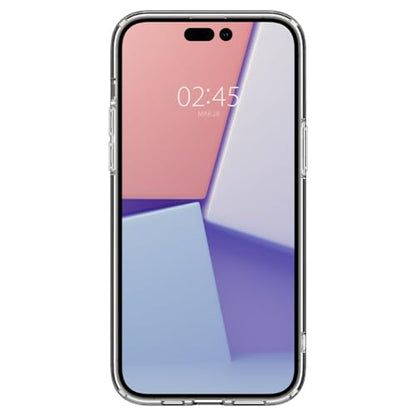 Spigen for iPhone 14 Pro Case, Ultra Hybrid [No Magnet Ring][Anti-Yellowing] - Crystal Clear | Anti-Yellowing Crystal Clarity, Qi Wireless Charge Ready, Patented Air Cushion, MIL-STD-810H Military-Grade Drop Protection - color: Crystal Clear, size: iPhone
