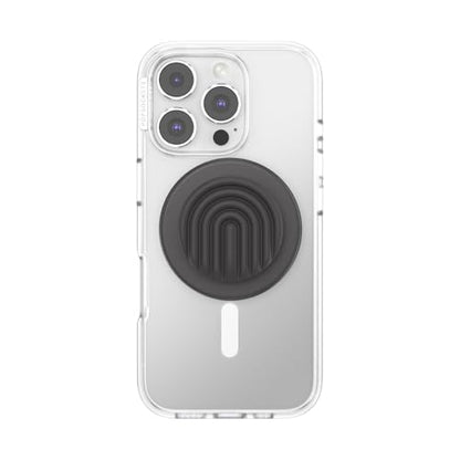 PopSockets Phone Grip for MagSafe, Magnetic Holder- Curves Slate - color: Slate, style: MagSafe