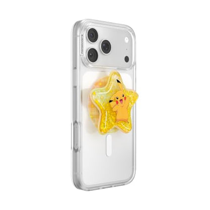PopSockets Phone Grip for MagSafe, Magnetic Holder- Star Pikachu - color: Star Pikachu, style: MagSafe
