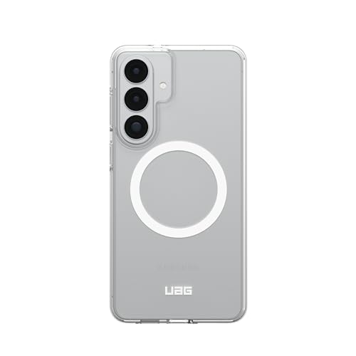 URBAN ARMOR GEAR UAG for Samsung Galaxy S26 Plus Case 6.7" Scout Clear - Magnetic Charging Compatible Transparent Rugged Military Drop Tested Protective Cover, Ice/White | Perfect fit | 3m drop resistance | Magnetic module | Raised edges | All ports acces