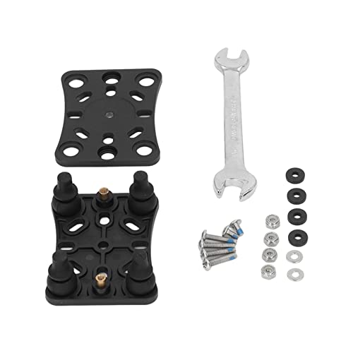 Motorcycle Mobile Phone Holder Shock Absorber, Wireless Phone Bracket with Vibration Buffer for ATV UTV, Durable Nylon and Stainless Steel Mount for Bumpy Roads