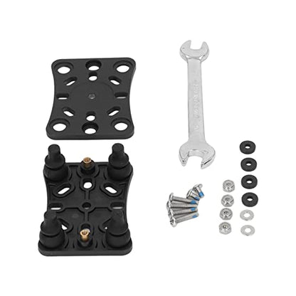 Motorcycle Mobile Phone Holder Shock Absorber, Wireless Phone Bracket with Vibration Buffer for ATV UTV, Durable Nylon and Stainless Steel Mount for Bumpy Roads