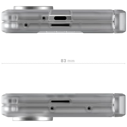 Ghostek Covert Clear Galaxy Fold 7 Case with Built-in Kickstand, MagSafe and Full Hinge Protection Designed for 2025 Samsung Galaxy Z Fold7 (8") (Clear Matte) - color: Clear Matte, size: Galaxy Z Fold 7
