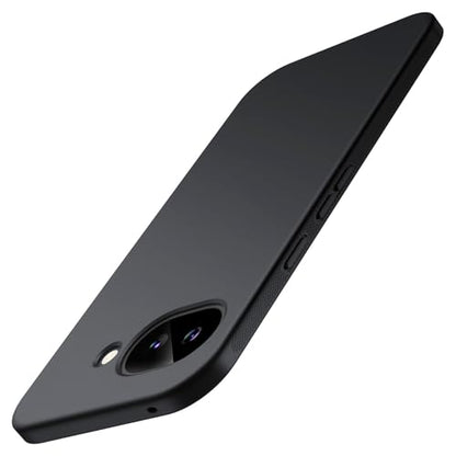 JETech Slim Case for Google Pixel 10a, Anti-Slip, Black | Soft TPU Design, Matte Finish, Shockproof Protection - color: Black