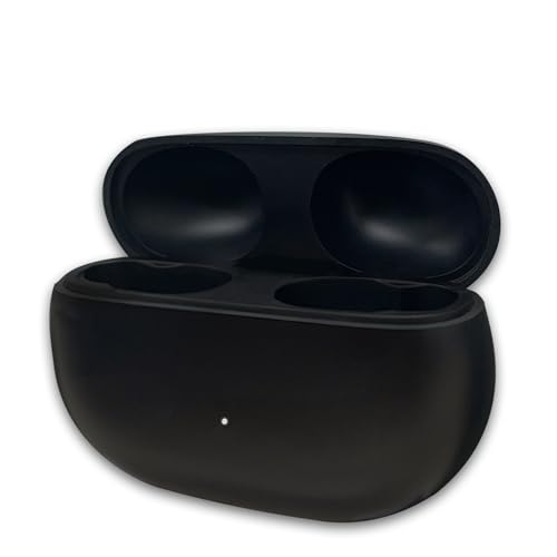Charging Case Replacement Compatible for Beats Studio Buds Wireless Earbuds (Not Include Earbud) Type-C Protective Case (Black) Bluetooth Pairing Sync Button